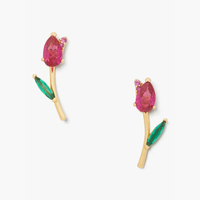 ต่างหู GREENHOUSE TULIP STUDS KC168 สี PINK MULTI