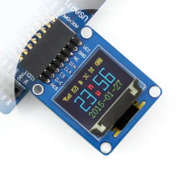 0.95inch RGB OLED (A),0.95' display,SPI interface, curved/horizontal pinheader,SSD1331 chip,96*64 Resolution,65K colorful