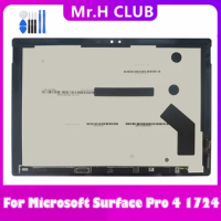 NEW LCD For Microsoft Surface Pro 4 pro4 1724 LCD Display Touch Screen Plane Assembly Replacement With Board For surface pro 4