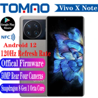 Vivo X Note 5G Cell phone Snapdragon 8 Gen 1 Octa Core 5000mAh 80W 7.0" E5 2K Screen 120Hz 50MP Rear Four Camera Google Play NFC