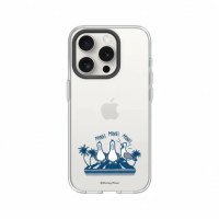 【RHINOSHIELD 犀牛盾】iPhone 15/Plus/15 Pro/Max Clear透明防摔手機殼/海底總動員-海鷗(迪士尼)