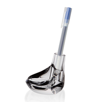 高爾夫球造型透明壓克力筆插(8x10x7.5cm) #4994