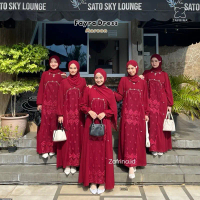 ZAFRINA - FAYRA DRESS CERUTY MIX BRUKAT BERPAYET