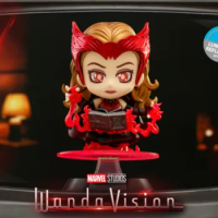 Hottoys Cosbaby In Stock Original Cosb900 Scarlet Witch Wanda Vision Movie Character Model Collection Artwork Q Version
