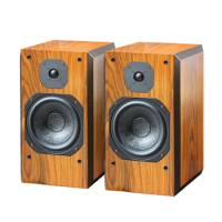 200W Bookshelf Speaker 8 Inch Fever Hifi Speaker Audio Passive Solid Wood Leather Wooden Home Speaker Sound Box 8ohm