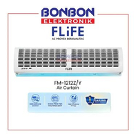 FLIFE Air Curtain 120cm FM-1212Z/Y / FM-1212 / FM 1212 Z/Y - Tirai Udara Pintu - Copper Motor - Hema