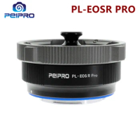 PEIPRO PL-RF Lens Adapter Converter for PL Lens to Canon EOSR/RP,R5 R6 mount Cameras