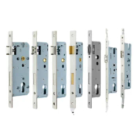 Series Single &amp; Multipoint Aluminum Alloy Indoor Wooden Door Lock Body Lockset Accessories, Cylinder Lock &amp; Aluminum Alloy Door