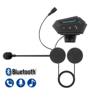 Bluetooth 4.2 Helmet Headset Wireless Hands-free Call Phone Kit Motorcycle Waterproof Earphone MP3 Music Player Speaker for moto
