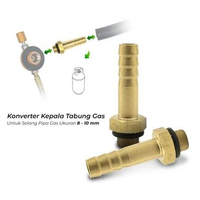 Alat Konverter Agar Kompor Portable Camping Bisa Pakai Tabung LPG Pipe YTM78 Yingtouman 8-10mm Pipe