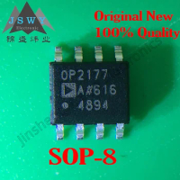 5PCS OP2177A OP2177 OP2177ARZ SMD SOP8 Dual Op Amp Chip 100% Brand New Original Stock, Free shipping