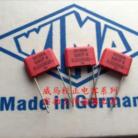 2020 hot sale 10pcs/20pcs German capacitor WIMA MKP4 630V 0.033UF 630V 333 33nf P: 10mm Audio capacitor free shipping
