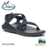 【CHACO 美國 男  Z/CLOUD涼鞋 標準款《蛇紋海軍藍》】CH-ZLM01HH28/運動涼鞋