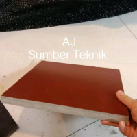 Ebonit Lembaran Tebal 4mm / Pertinax Sheet