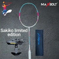RAKET BADMINTON MAXBOLT NENG MAWAR LIMITED EDITION RAKET DAN TAS SERUT
