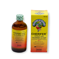 CHERIFER Syrup  with Taurine and CGF 120 mL