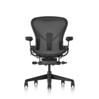 【Herman Miller】ystore雅浩家具 Aeron 3.0 旗艦款 石墨黑/A尺寸 人體工學椅(老闆椅、辦公椅)