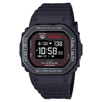 CASIO卡西歐 5600 系列 DW-H5600MB-1A4 心率 血氧濃度 運動訓練方型數位錶 黑x紅 44.5 mm ｜樂天全館特惠中★指定刷卡回饋10%