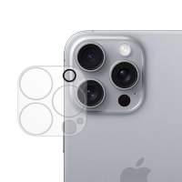 Metal-Slim Apple iPhone 16 Pro/16 Pro Max 3D全包覆鋼化玻璃鏡頭貼