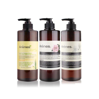 【Arenes】凍齡甦活植萃洗髮精組500ml 3入組(玫瑰洗髮精+檸檬洗髮精+穗花洗髮精)