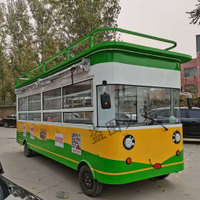 【新款現貨】電動四輪小吃車多功能早餐車燒烤車移動炸串車擺攤推車快餐房車