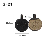 BB2 Bicycle Brake Pads for JAK-5 B777 Disc Brake, Original Factory's Brake Pads, Resin bicycle acces