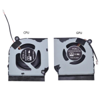for acer Nitro 5 AN515-55 AN517-52 Notebook CPU GPU Cooling Fans DC5V / 0.5A