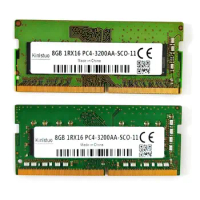 DDR4 ram 8GB 3200Mhz 260Pin 1.2V Laptop memory ddr4 8GB 1RX16 PC4-3200AA-SCO-11 SODIMM notebook Memory