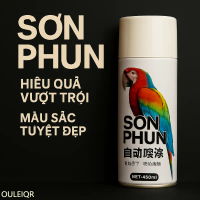 Hiện đại Sơn Xịt Màu Đen CON KÉT VTOP - Đen bóng, Đen Nhám, Đen 2K Cao Cấp