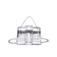 กระเป๋าสตรี, 0100seamoon, แฟชั่นสไตล์เกาหลีใหม่, พื้นผิวเงา, กระเป๋าสี่เหลี่ยมเล็ก, Ins อินเทอร์เน็ต