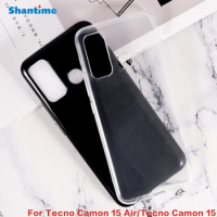 For Tecno Camon 15 Air Gel Pudding Silicone Phone Protective Back Shell For Tecno Camon 15 Tecno Camon 16S Soft TPU Case