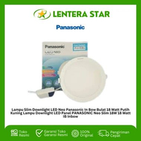 Lampu Slim Downlight LED Neo Panasonic In Bow Bulat 18 Watt Putih Kuning Lampu Downlight LED Panel 1