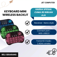 KEYBOARD MINI WIRELESS BACKLIT