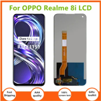 6.6'' For OPPO Realme 8i LCD Display Touch Screen Digitizer Assembly For Realme8i RMX3151 LCD Replacement