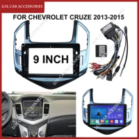 9 Inch For CHEVROLET CRUZE 2013-2015 Car Radio Android Stereo GPS MP5 Player 2 Din Head Unit Panel Casing Frame Fascia Cover