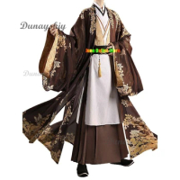 Zhongli Doujin Cosplay Game Genshin Impact Cosplay Costume Zhongli Doujin Costume Antiquity Style Halloween Costumes
