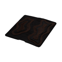 IMS SHOP HOUSE - Dompet Panjang Reworked Kulit CH Original Black - YAM
