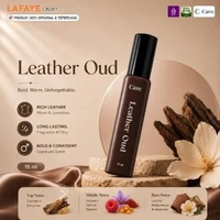 Cave Parfum Pria Leather Oud Extrait de Parfum 50ml 30ml 15ml BPOM - Parfum Cowok Aroma Oud Woody Le