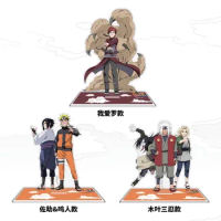 Naruto Genuine Peripheral Acrylic Stand Sasuke Anime Second Child Human Figure Desktop Decoration Birthday Gift