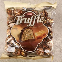 Elvan Truffle Caramel Chocolate 400 gram Coklat Truffle rasa Karamel Coklat import
