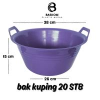 PROMO PAKET BAK KUPING 20 STB / BAK MANDI PLASTIK / BAK BESAR / BAK KUPING / BASKOM JUMBO / BASKOM B