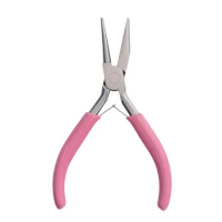 1PC Mini 5-Inch Precision Pliers Wire Bending Tools Round Concave Pliers Wire Looping Pliers For DIY Jewelry Making