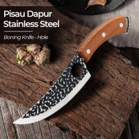 Alat Dapur ALLWIN Pisau Dapur Daging Stainless Steel Forged Boning Knife - D2 - Silver Premium Viral