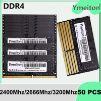 Ymeiton 50 PCS DDR4 Laptop Universal Memory Card, 2400MHz 2666MHz 3200Mhz 4GB 8GB 16GB 32GB SO-DIMM RAM 288pin memory wholesale
