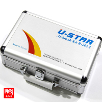 【最低價】【公司貨】【汽車模型-免運】優速達模型拼裝高達手辦模玩制作工具噴涂上色噴筆氣泵套裝R-201A