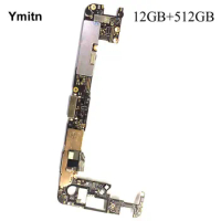 Unlocked Ymitn Mobile Electronic Panel Mainboard For ASUS ROG Phone 2 ROG2 ZS660kl Motherboard Circuits Flex Cable 12GB 512GB