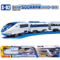 任選日本S-02 JR 500系新幹線附燈 TP17497 鐡道王國 TAKARA TOMY