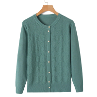 Áo Khoác Cardigan Cho Mẹ 40-50-60 Tuổi Trung Niên, Áo Len Cho Người Già, Áo Len Đối Với Phụ Nữ, Bà, 