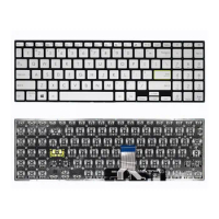 New Silver US keyboard for ASUS VivoBook 15X 2020 S5600F V5050 S15 S533 X521 without backlit