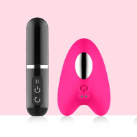 Lipstick Wireless Remote Control Vibrator Sex Wearable Vibrator Clitoris Slitulator Panty Vibrator Rechargeable Adult Sex Toys